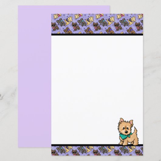KiniArt Cairn Parade Stationery (Vorne/Hinten)