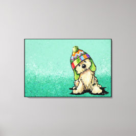 KiniArt Cairn Terrier Art Leinwanddruck