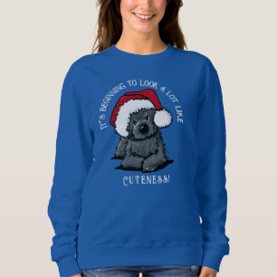 KiniArt Cairn Terrier Christmas Sweatshirt