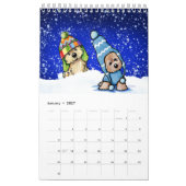KiniArt Cairn Terrier Kleiner Kalender (Jan 2027)