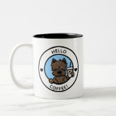 KiniArt Cairn Terrier Tasse (Links)