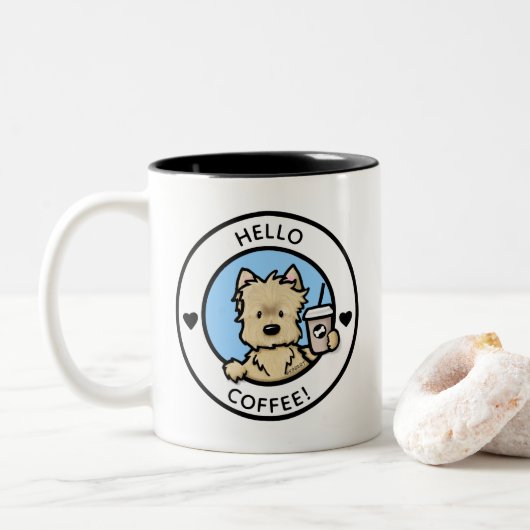 KiniArt Cairn Terrier Tasse (Mit Donut)