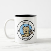 KiniArt Cairn Terrier Tasse (Links)