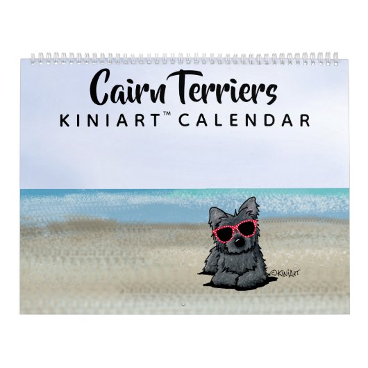 KiniArt Cairn Terriers Kalender (Titelbild)