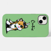 KiniArt Calico Cat Case-Mate iPhone Hülle (Rückseite (Horizontal))