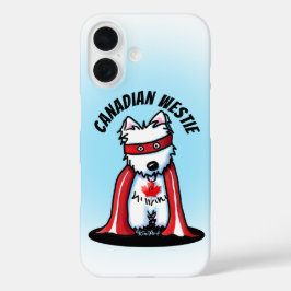 KiniArt Canadian Westie Case-Mate iPhone Case