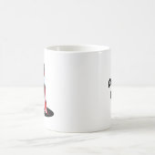 KiniArt Canadian Westie Superhero Kaffeetasse (Mittel)