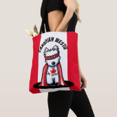 KiniArt Canadian Westie Superhero Tasche (Von Nahem)