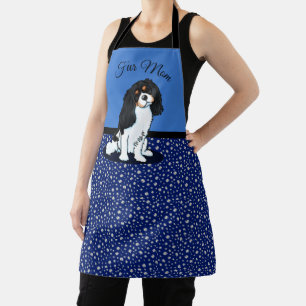 KiniArt Cavalier King Charles All-Over Print-Schür Schürze