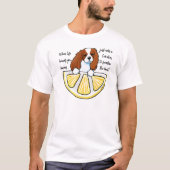 KiniArt Cavalier Life Lemons T-Shirt (Vorderseite)