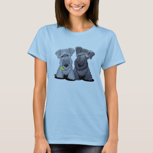 KiniArt Cesky Terriers T-Shirt (Vorderseite)