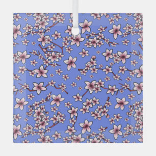 KiniArt Cherry Blüten Ornament Aus Glas