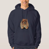 KiniArt Chow Chow Hoodie (Vorderseite)