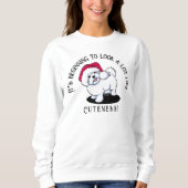 KiniArt Christmas Cuteness Sweatshirt (Vorderseite)