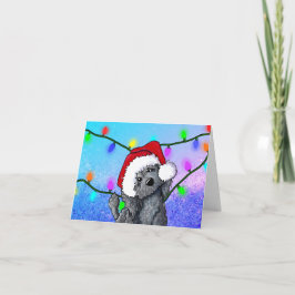 KiniArt Christmas Doodle Feiertagskarte