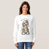 KiniArt Christmas DoodleMoji Sweatshirt (Vorne ganz)
