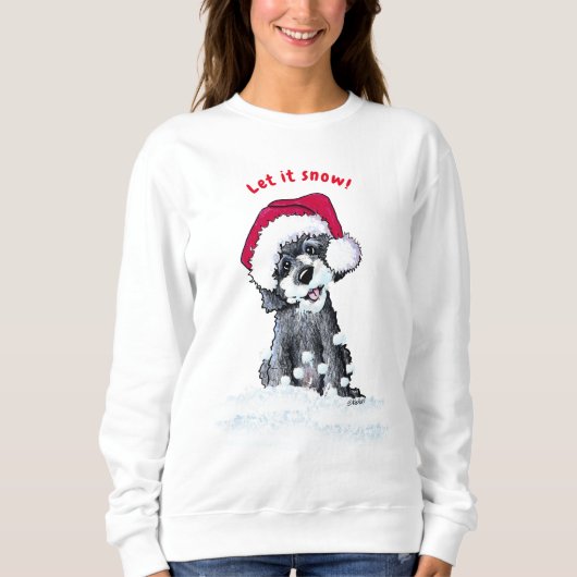 KiniArt Christmas DoodleMoji Sweatshirt (Vorderseite)