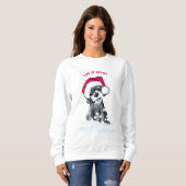 KiniArt Christmas DoodleMoji Sweatshirt (Vorne ganz)