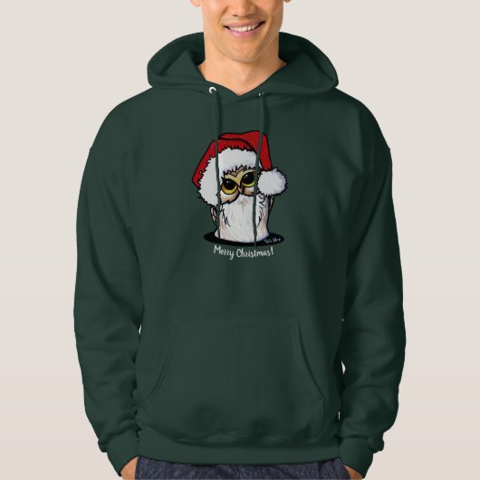 KiniArt Christmas Owl T - Shirt (Vorderseite)