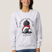 KiniArt Cocker Spaniel Weihnachts Sweatshirt (Vorderseite)