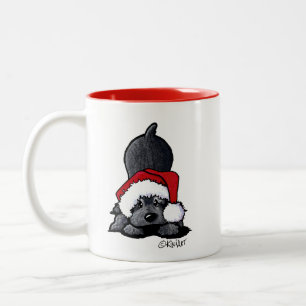 KiniArt Cocker Spaniel Weihnachtsfeier Tasse