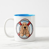 KiniArt Cocker Spanisch Rescue Tasse (Links)