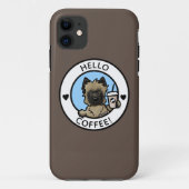 KiniArt Coffee Cairn Case-Mate iPhone Case (Rückseite)