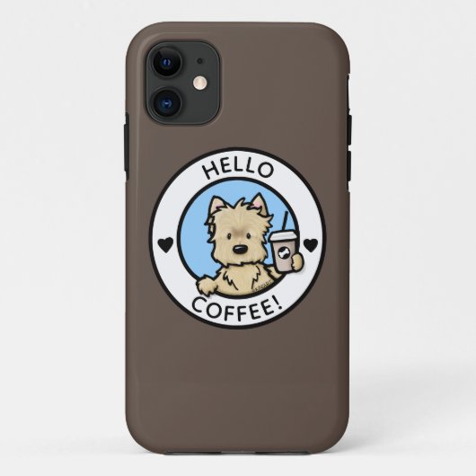 KiniArt Coffee Cairn Case-Mate iPhone Case (Rückseite)