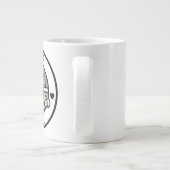 KiniArt Coffee Westie Jumbo-Tasse (Rückseite)