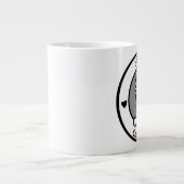 KiniArt Coffee Westie Jumbo-Tasse (Vorderseite)