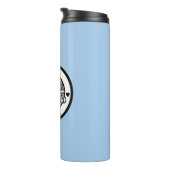 KiniArt Coffee Westie Thermosbecher (Nach rechts gedreht)