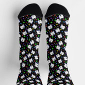 KiniArt Confetti Westie Socks Socken (Oben)