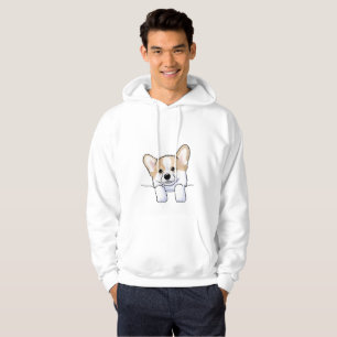 KiniArt Corgi Pocket Puppy Hoodie