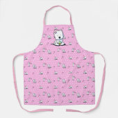 KiniArt Cupcake Westie All-over Print-Schürze Schürze (Vorderseite)