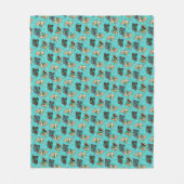 KiniArt Cutieface Cairn Fleece Blanket (Vorderseite)