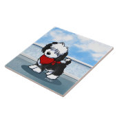 KiniArt Cutieface Havanese Keramik Tile Fliese (Seite)