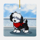 KiniArt Cutieface OES Keramik Ornament (Rückseite)