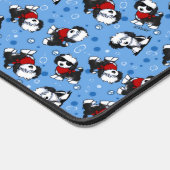 KiniArt Cutieface Sheepdogs Desk Mat Schreibtischunterlage (Ecke)