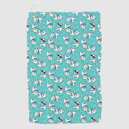 KiniArt Cutieface Westie Golf Handtuch