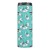 KiniArt Cutieface Westie Terrier Thermosbecher (Rückseite)