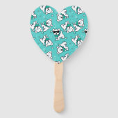 KiniArt Cutieface Westies Fächer (Vorderseite)