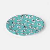 KiniArt Cutieface Westies Pappteller (Schrägansicht)