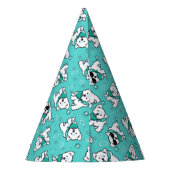 KiniArt Cutieface Westies Partyhütchen (Rückseite)