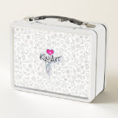 KiniArt Dangling Westie Lunchbox (Rückseite)