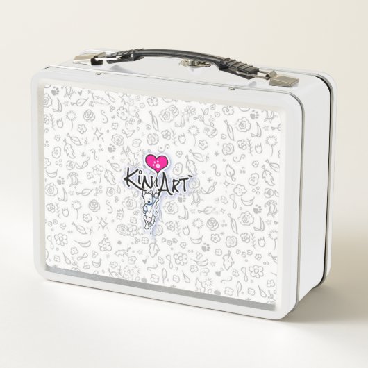 KiniArt Dangling Westie Lunchbox (Rückseite)