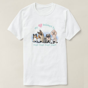 KiniArt Dog Lover T - Shirt
