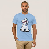 KiniArt Doggles Westie T-Shirt (Vorne ganz)