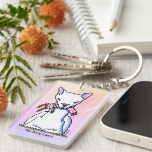 KiniArt Dolly Lama Schlüsselanhänger