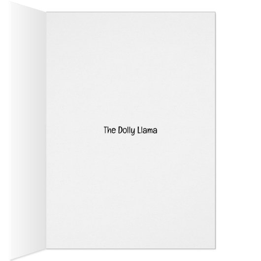 KiniArt Dolly Llama (Innen (Rechts))