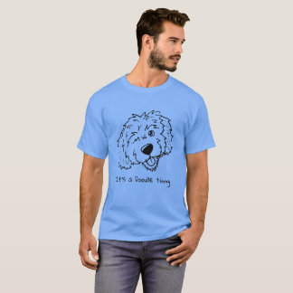 KiniArt Doodlemoji WINKING DOODLE T - Shirt